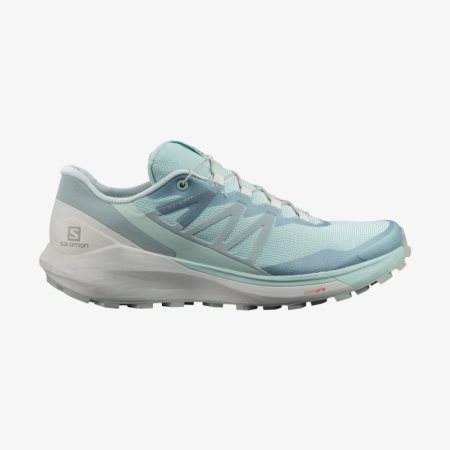 Salomon SENSE RIDE 4 Womens Trail Running Shoes Turquoise | Salomon South Africa